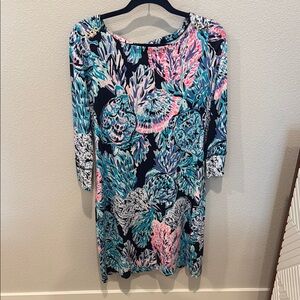 Lilly Pulitzer Vibrant Coral Reef Dress